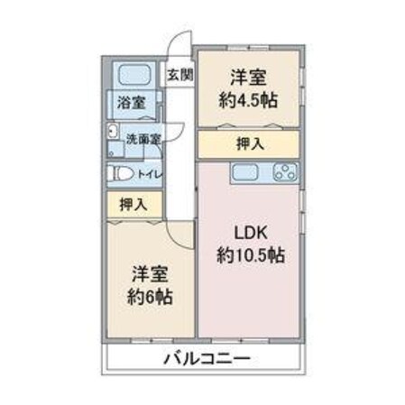 名栄ビルの物件間取画像